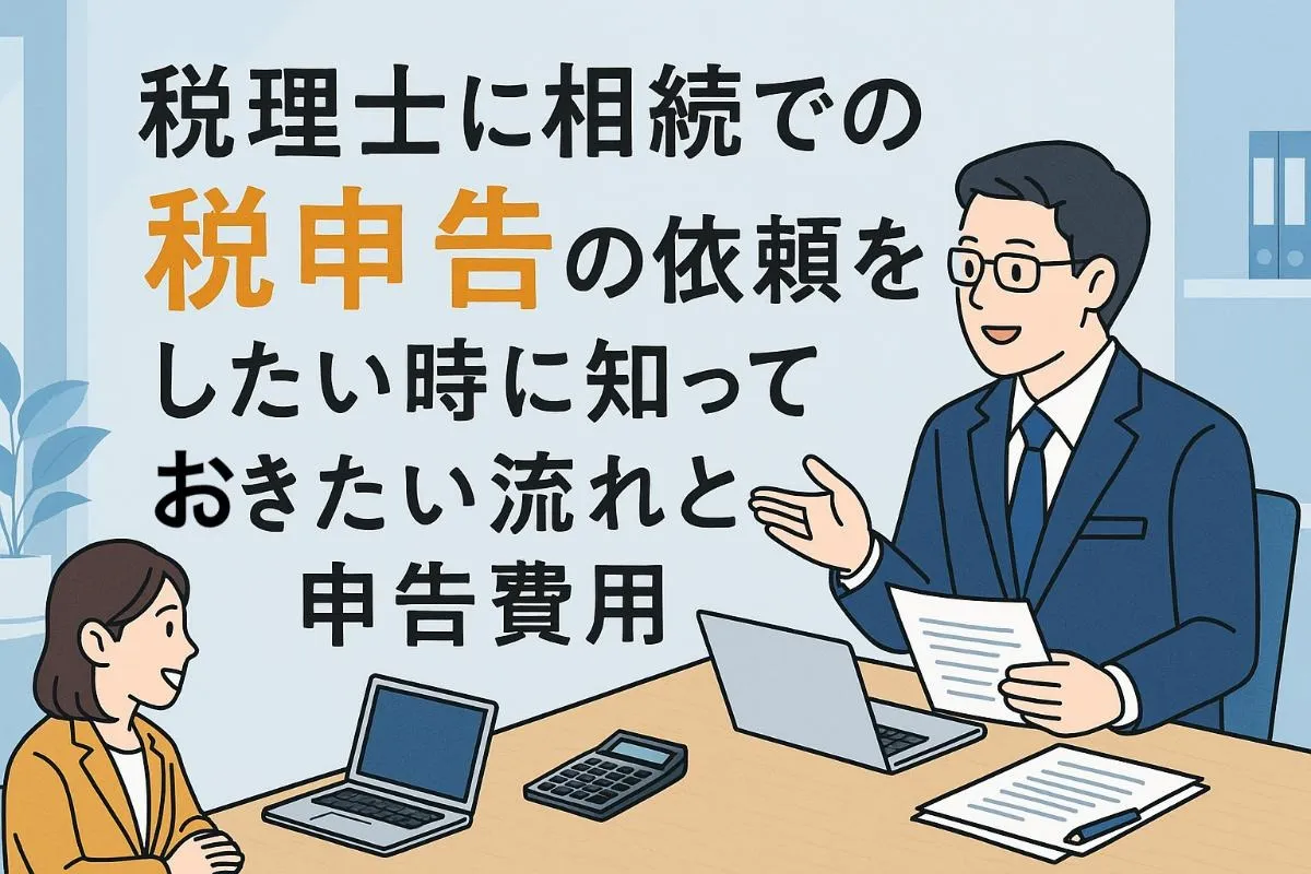 税理士に相続での税申告の依頼をしたい時に知っておきたい流れと申告費用