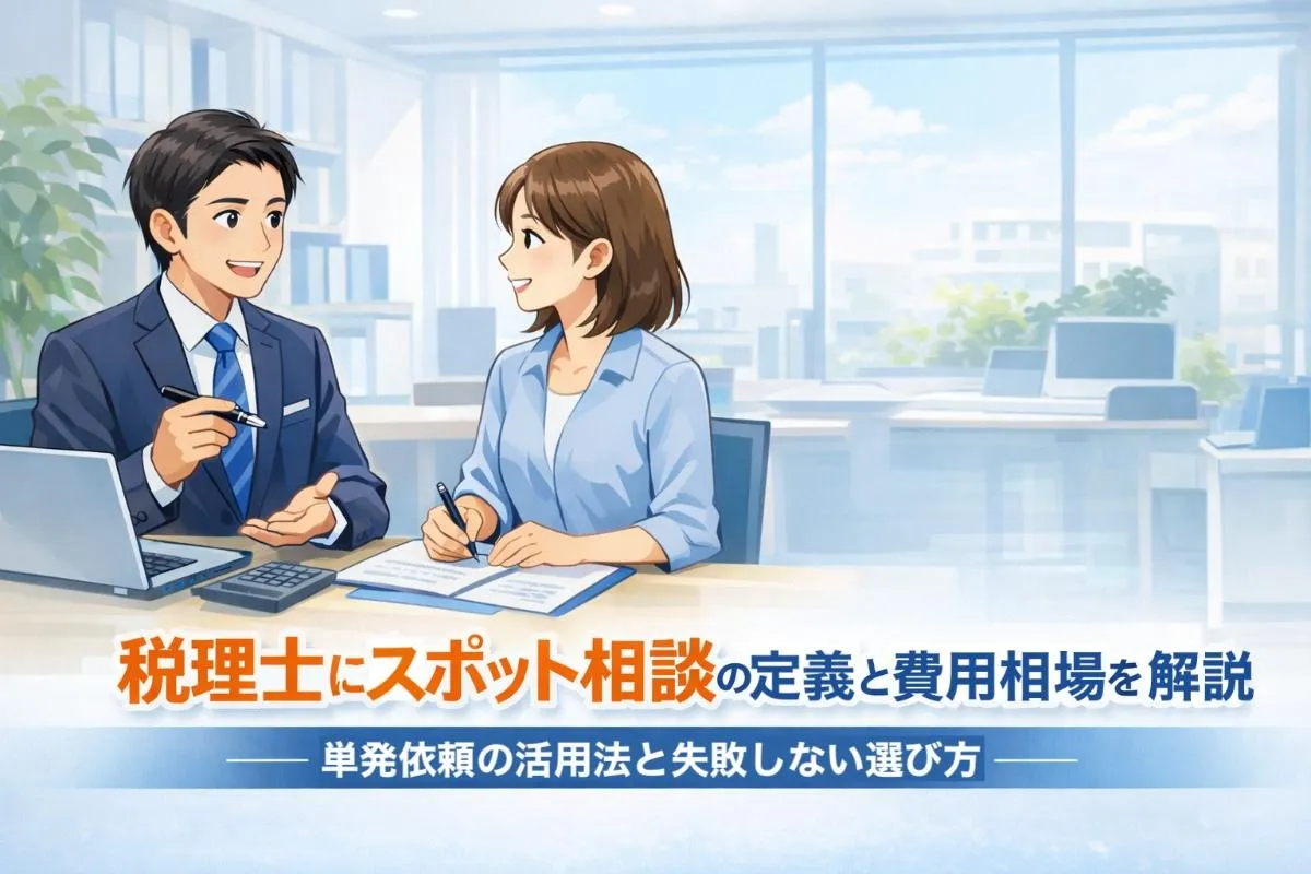 税理士にスポット相談の定義と費用相場を解説｜単発依頼の活用法と失敗しない選び方